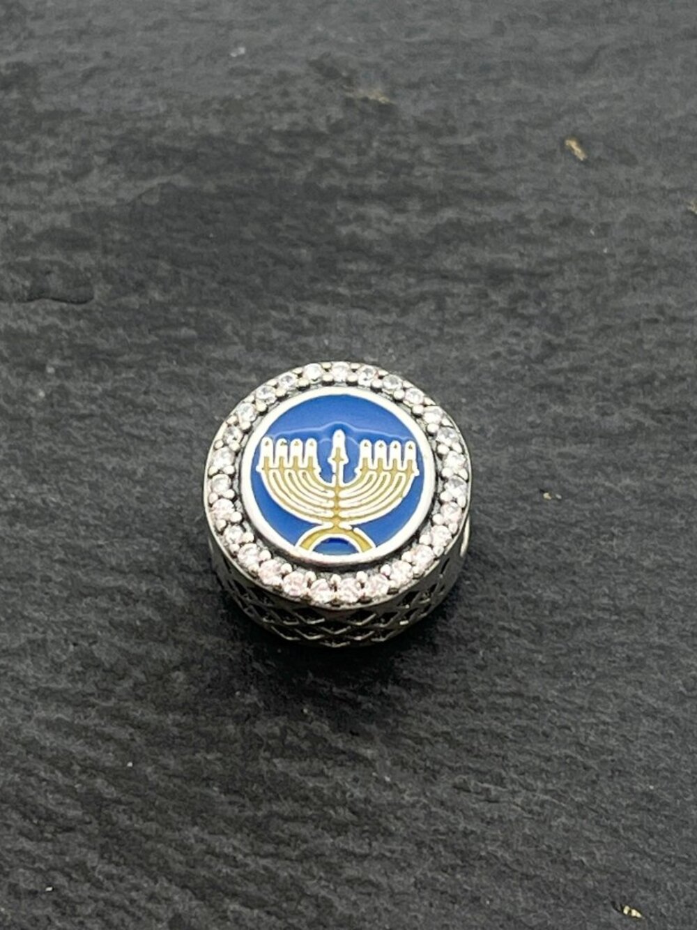 Pandora Love and Light Menorah Exclusive Charm Sterling Silver Bead Charm
